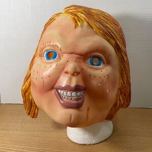 Rubies Chucky Mask Childs Play 2 3 Adult Costume Halloween Horror Scary Cosplay